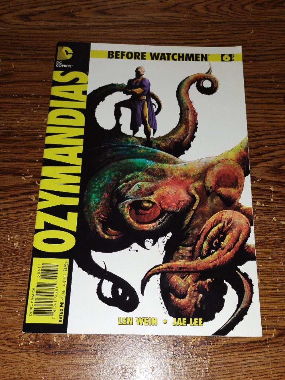 Before Watchmen: Ozymandias #6 (DC Comics, 2013)